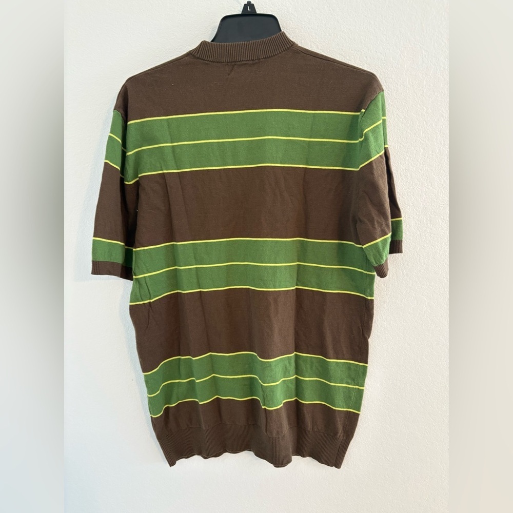 Teen Spirit Kurt Cobain Striped Shortsleeve Sweater - Picture 5 of 7